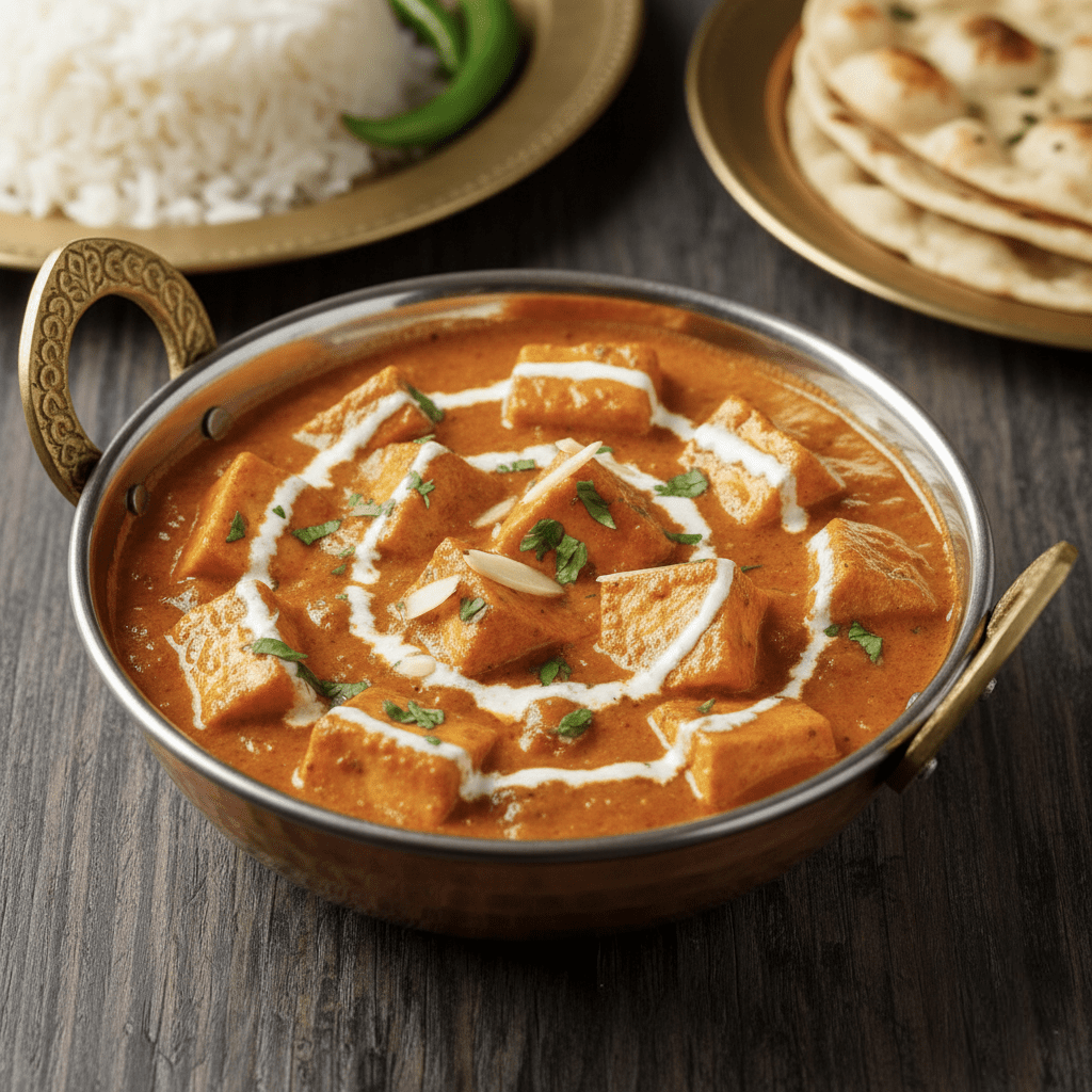 Authentic Shahi Paneer served at Kashmir Darbar
